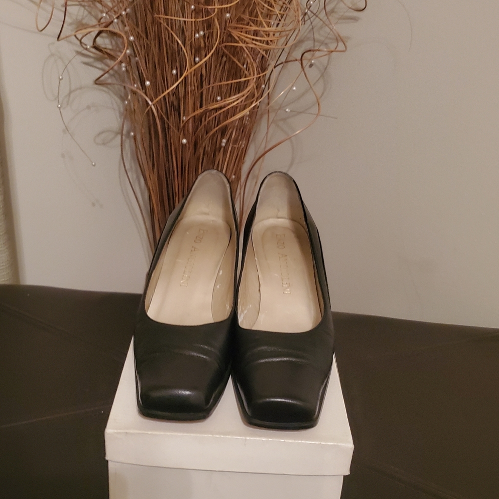 Women's Enzo Angiolini Leather Dress Court Shoes